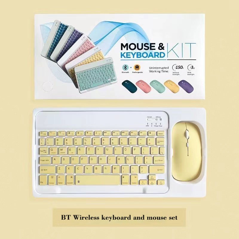 Factory OEM10 "Wireless BT dual Mode keyboard and Mouse set Rechargeable keyboard and mouse set