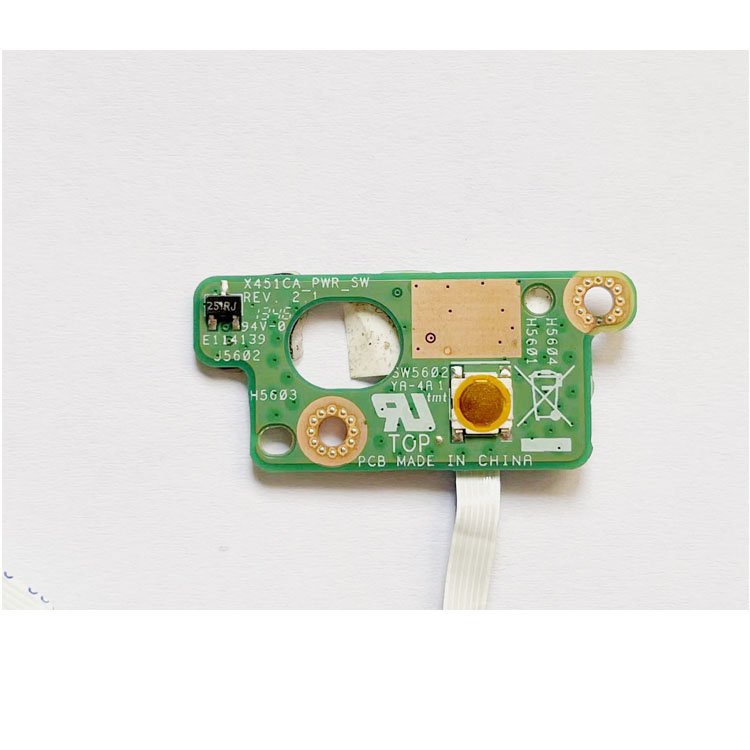 HK-HHT laptop Power Switch Button Board Cable for Asus X451C X403M W419L X453 x551
