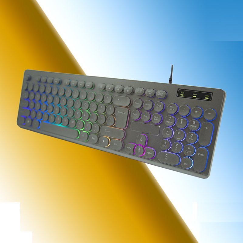 Latest gaming keyboard multimedia computer PC gaming keyboard for professional gamer