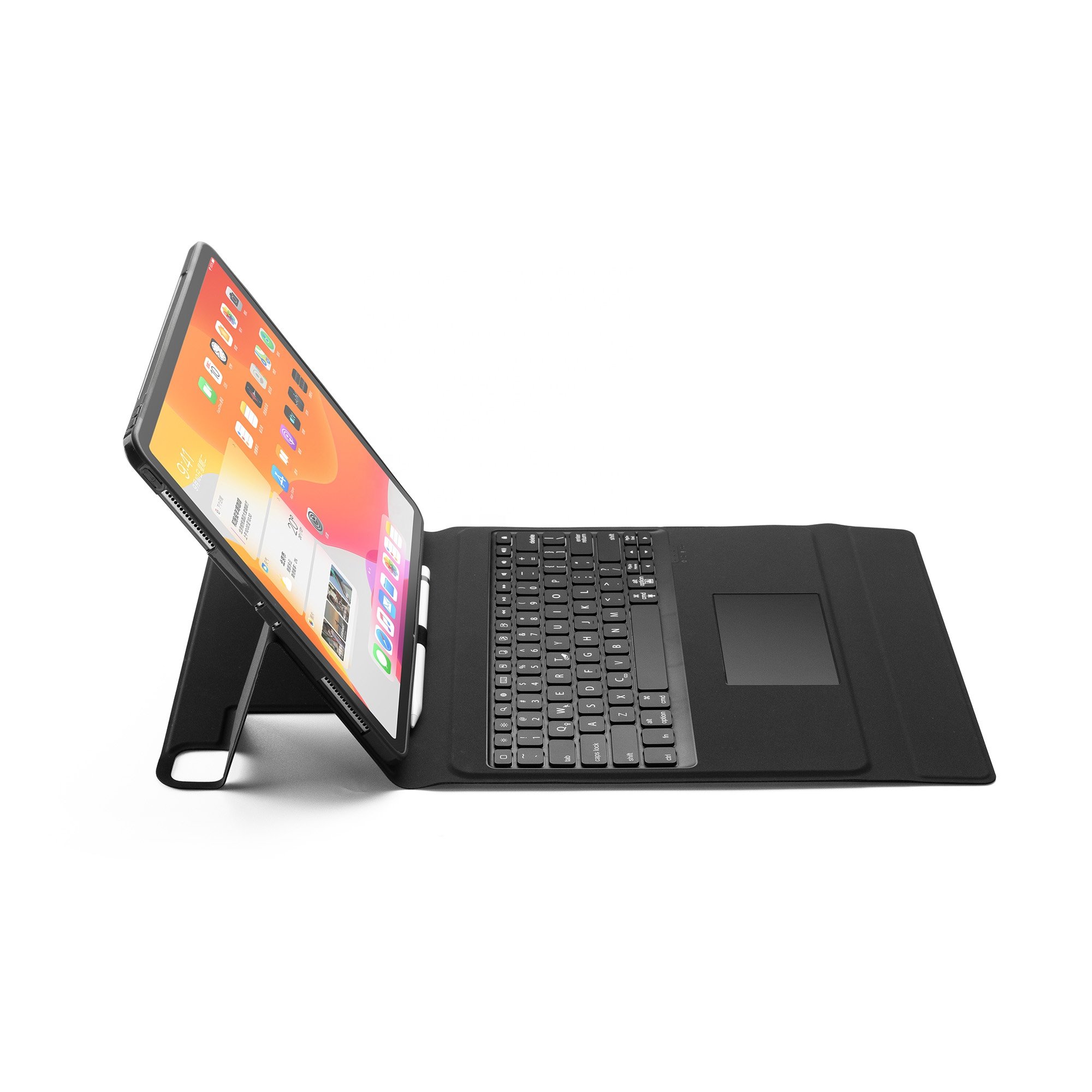 Full Protective Cover Smart Trackpad Blue tooth Wireless Keyboard for iPad Pro 12.9 inch