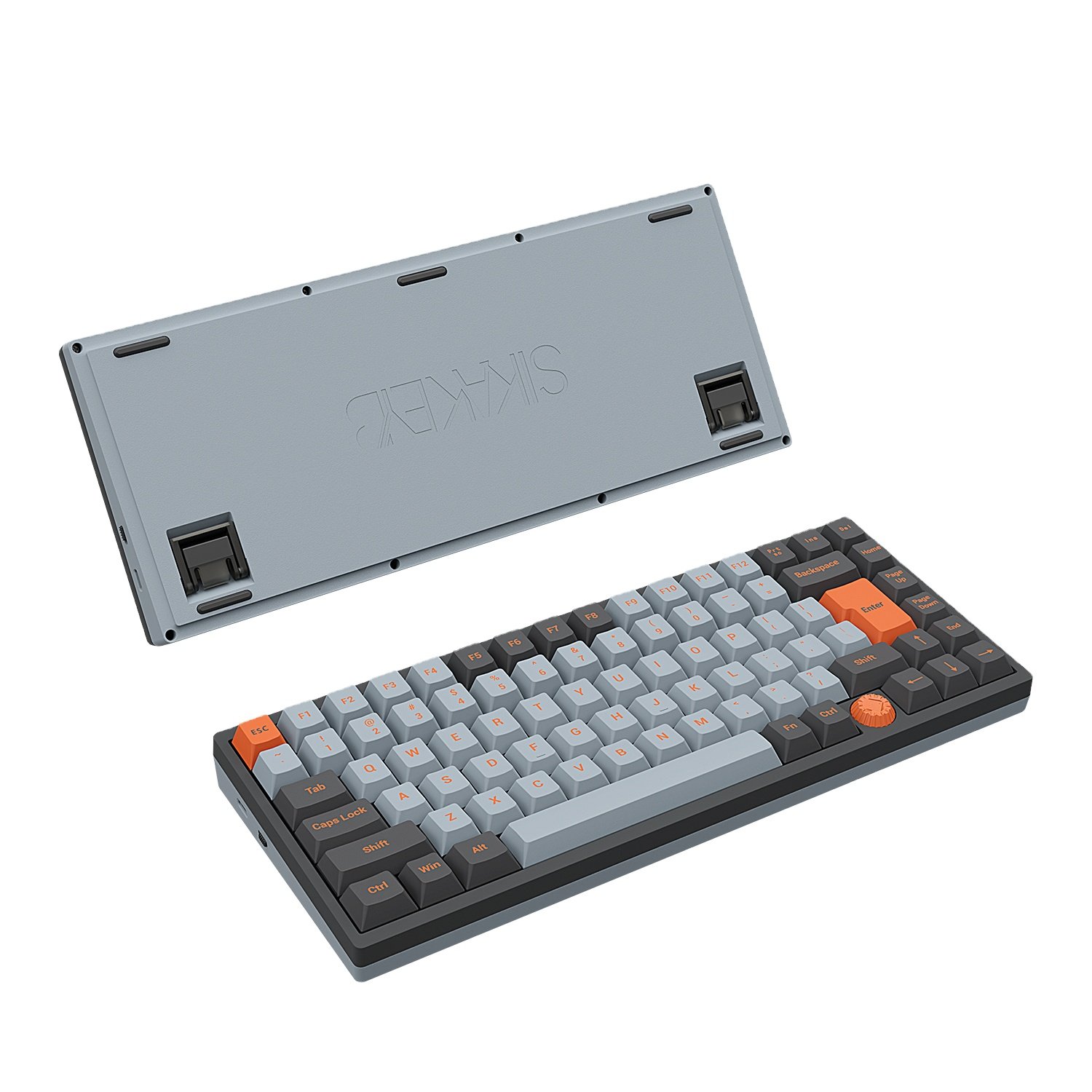 SIKAKEYB Castle Ck75 In Stock Customized 83 Keys Hall Effect Switch Gasket Keyboard Wired Teclado For Computer