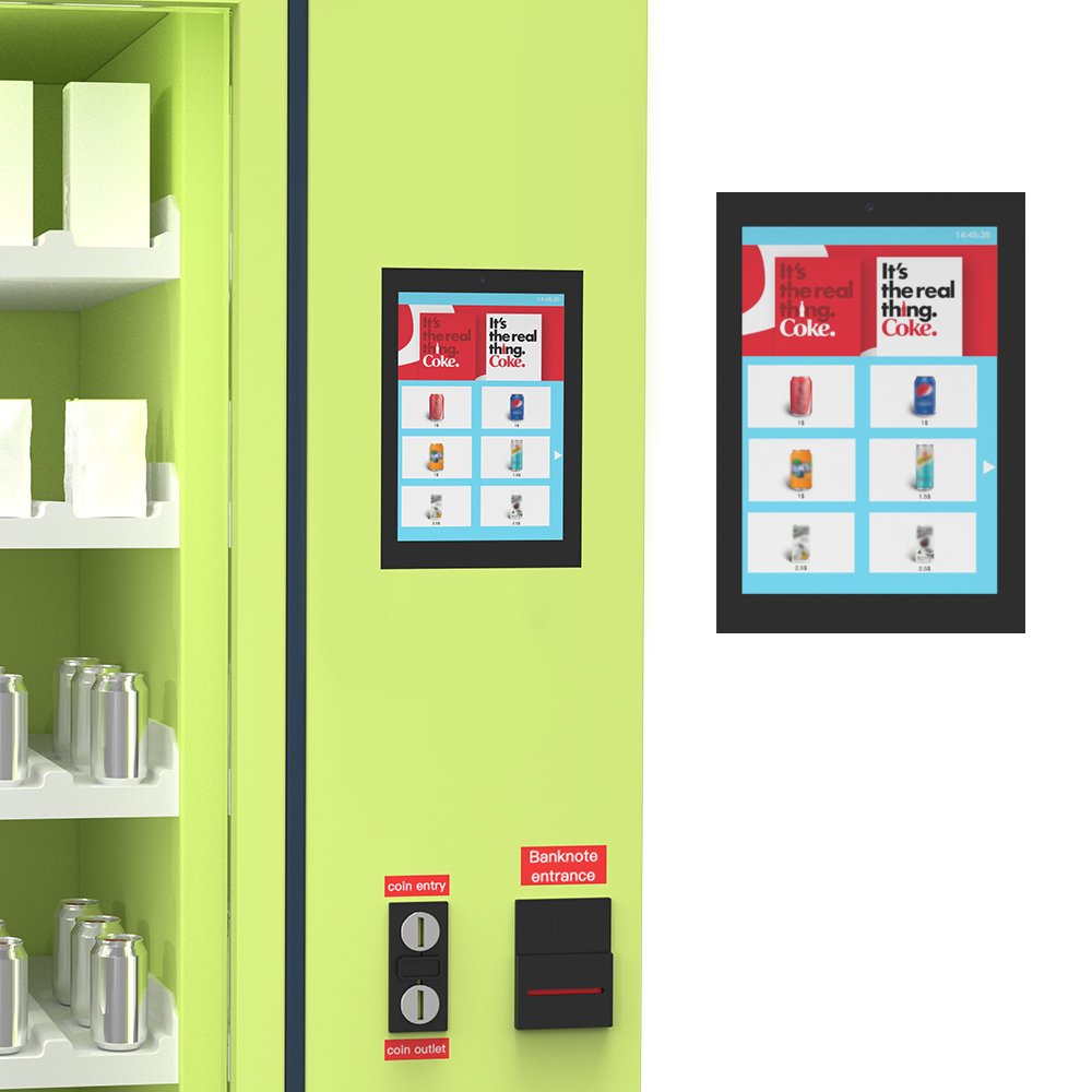 10 Inch NFC-Enabled Tablet PC Embedded in All Self-Service Vending Machine Smart Touch Panel Tap to Pay Kiosk Android Tablet PC