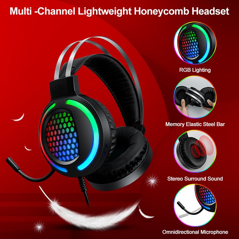 4In1 Mix Pro Gaming Headset And Keyboard Coloured Computer 104 Key Keyboards 4 In 1 Gamer Keyboard