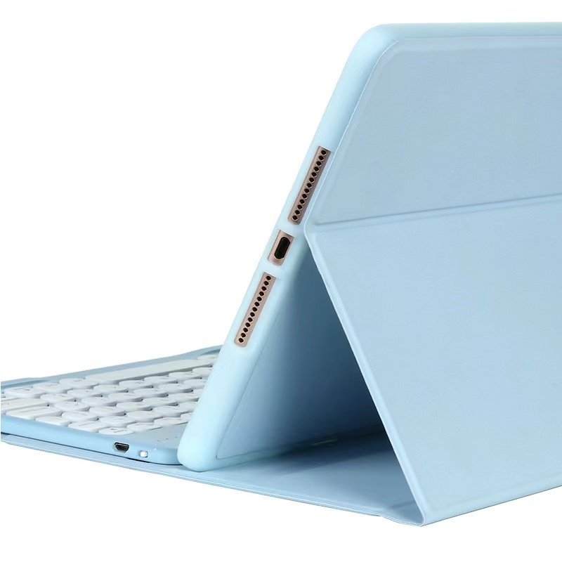For iPad 10.9 inch BT Keyboard Case New Multi-color Auto Sleep Magnetic Case for iPad Air 4th Generation with Pen Holder