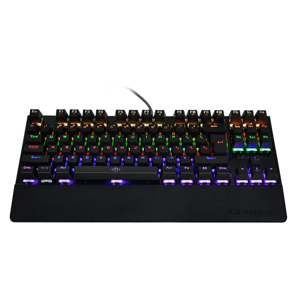 Custom Colorful LED Keyboard Specification Mechanical Keyboard Blue Switch Keyboard