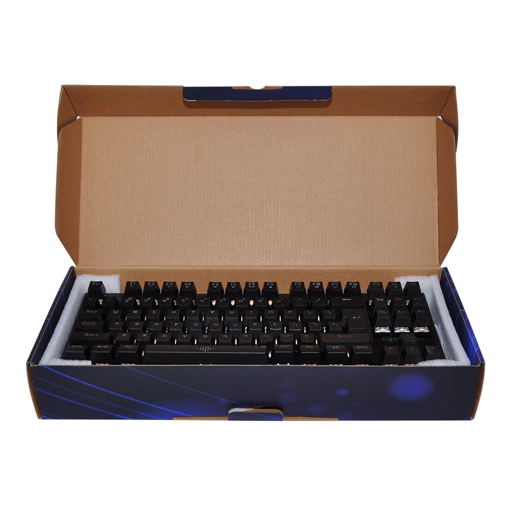 Custom Colorful LED Keyboard Specification Mechanical Keyboard Blue Switch Keyboard