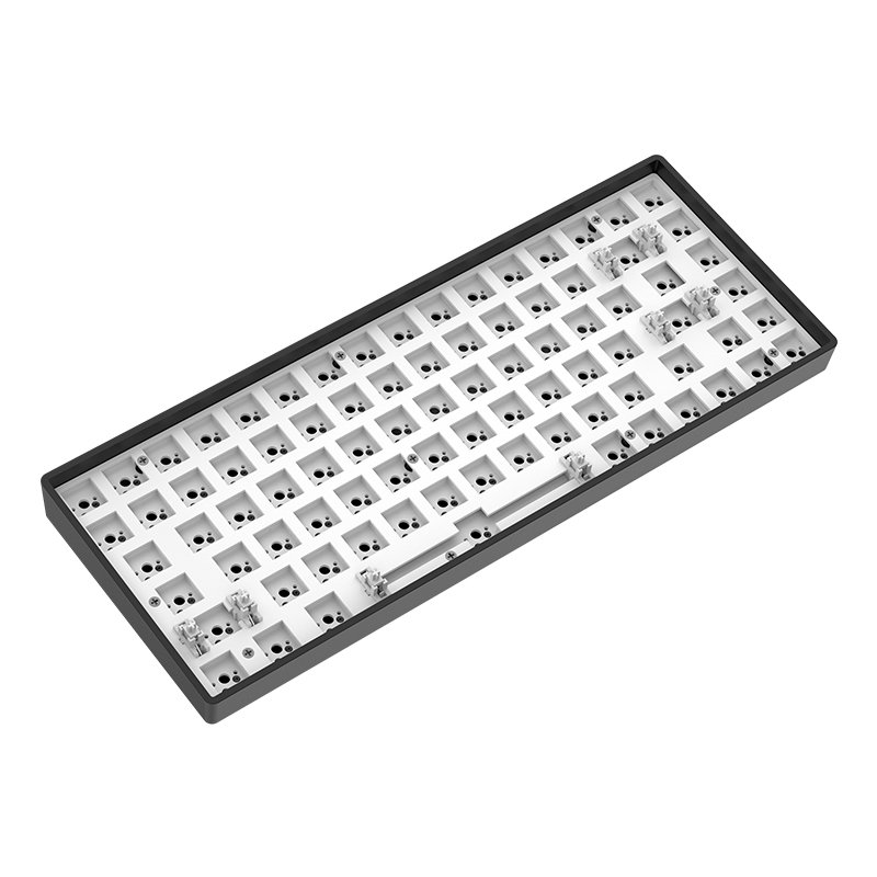DK84 pro mobile computer ergonomic clavier gaming teclado sem fio metal cnc backlit wireless mechanical keyboard