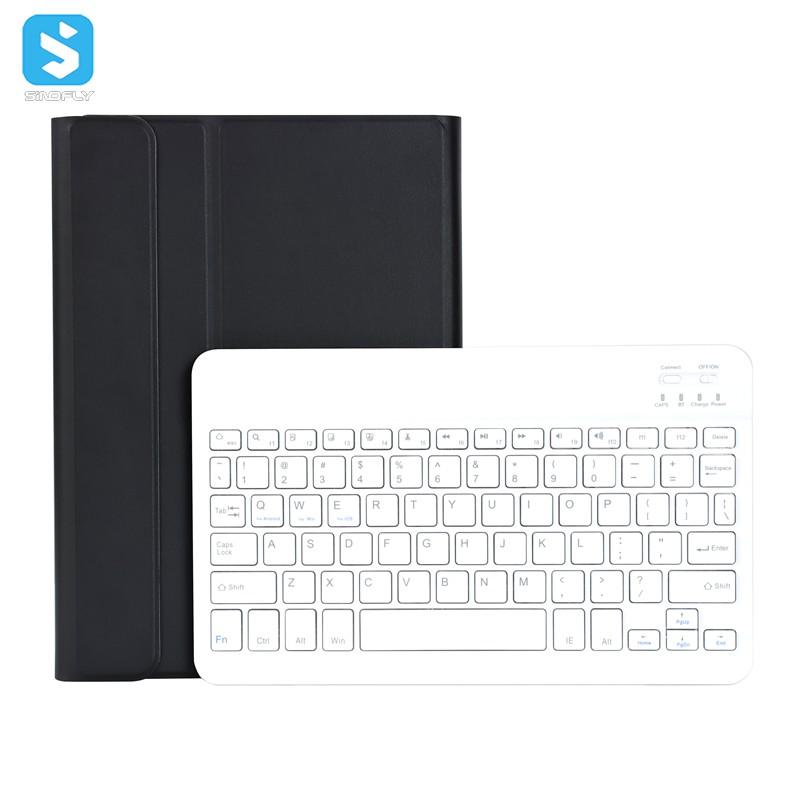 case For Samsung Galaxy Tab S6 lite 10.4(2020) (P610) Leather Tablet Cover With Pen Slot Wireless Keyboard Case