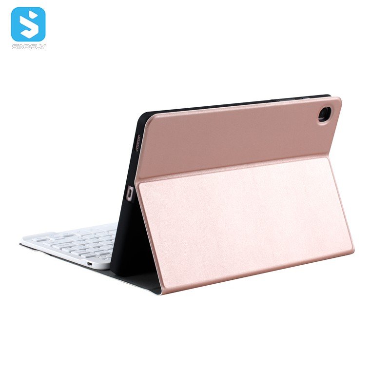 case For Samsung Galaxy Tab S6 lite 10.4(2020) (P610) Leather Tablet Cover With Pen Slot Wireless Keyboard Case