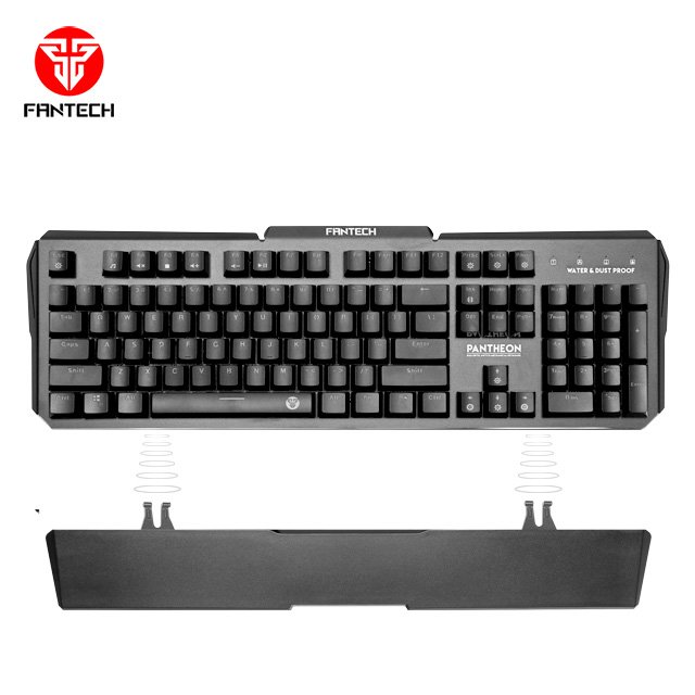 Mechanical Keyboard With Ergonomic Wirst-Rest Fantech MK882
