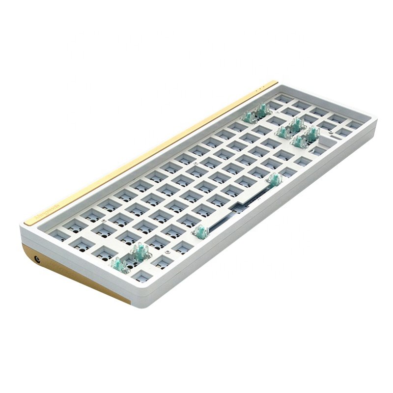 Professional High Precision 3 K Twill Custom Carbon Fiber Acrylic color Keyboard