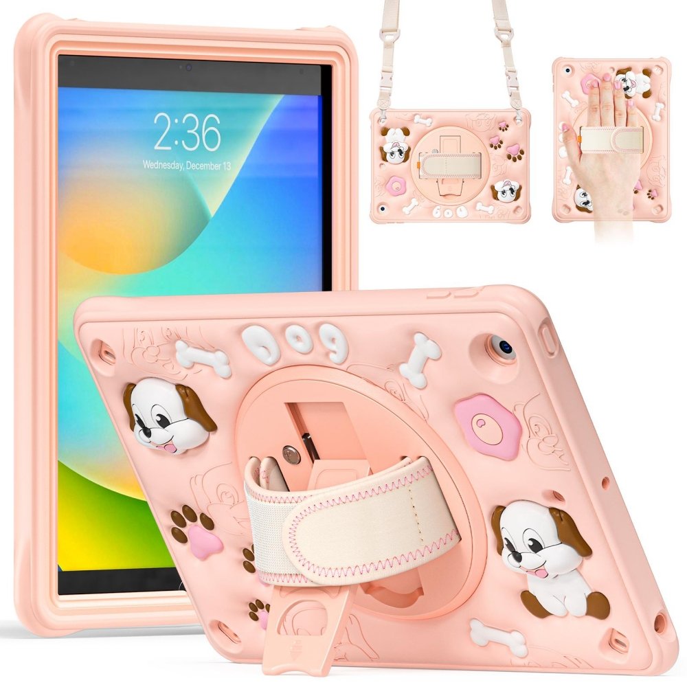 White Little Duck TPU Silicone Case for Apple iPad 10.2 2021 Anime Cover For iPad 9th Generation