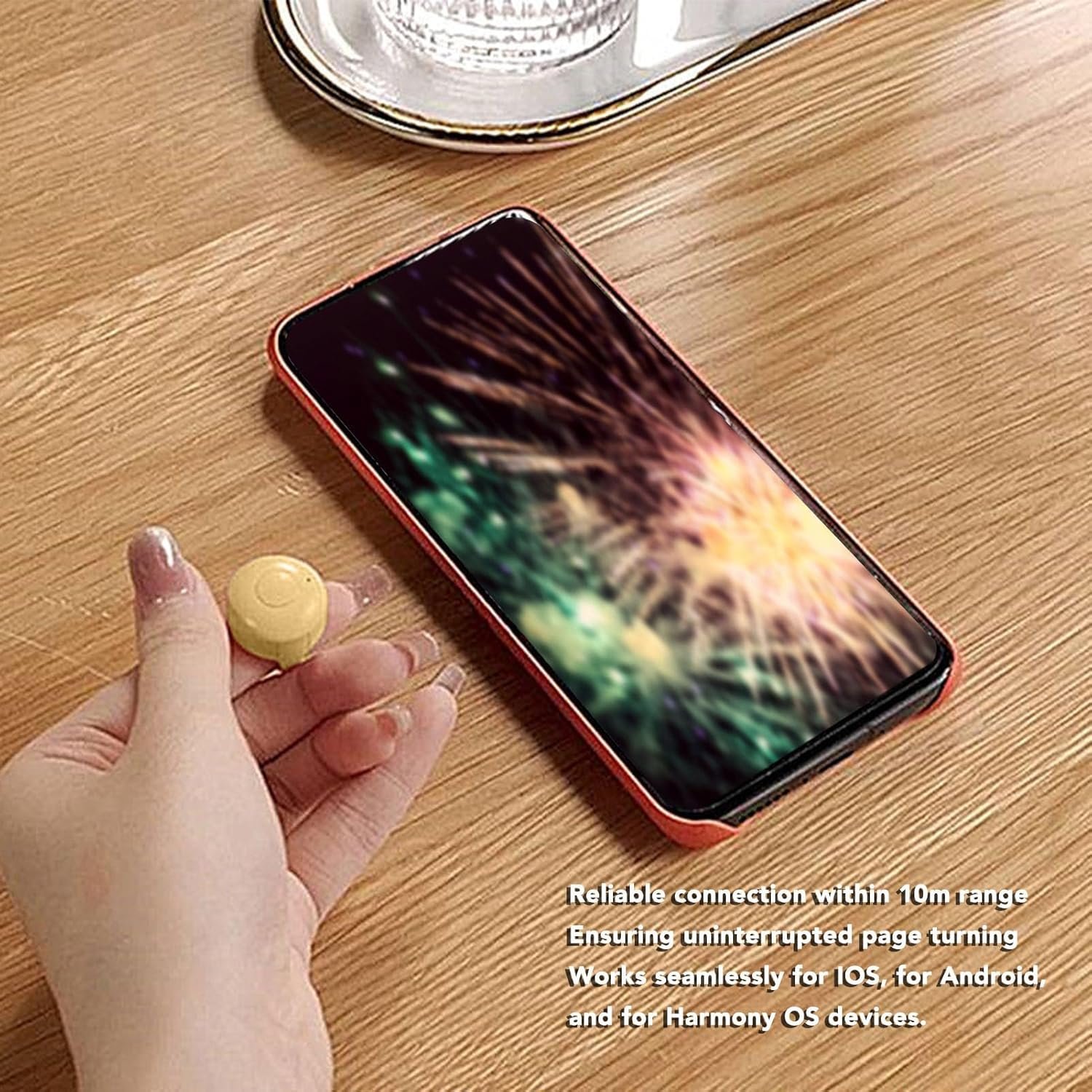 App Page Turner Remote Control App Page Turner Stable Signal Bluetooth Connection Scrolling Ring