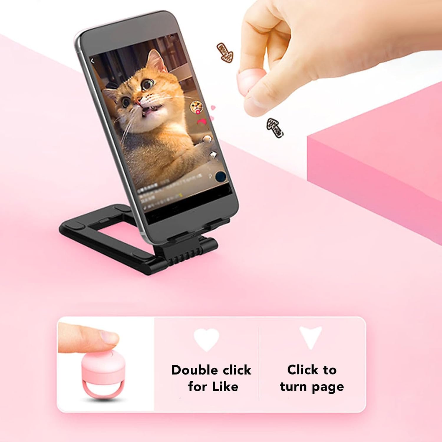 App Page Turner Remote Control App Page Turner Stable Signal Bluetooth Connection Scrolling Ring