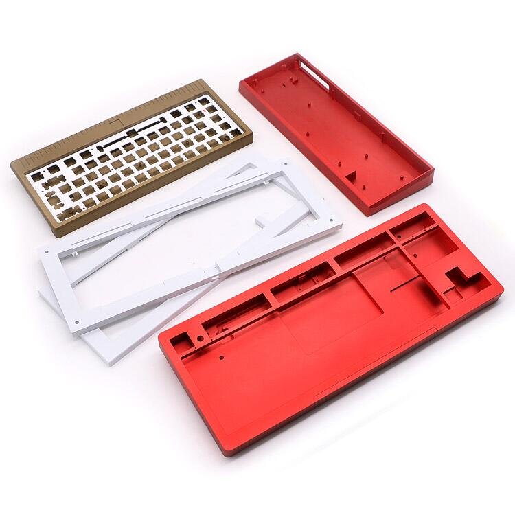 Custom CNC Machining metal keypad enclosure Prototype Parts CNC Milling Machined Anodized Aluminum Parts