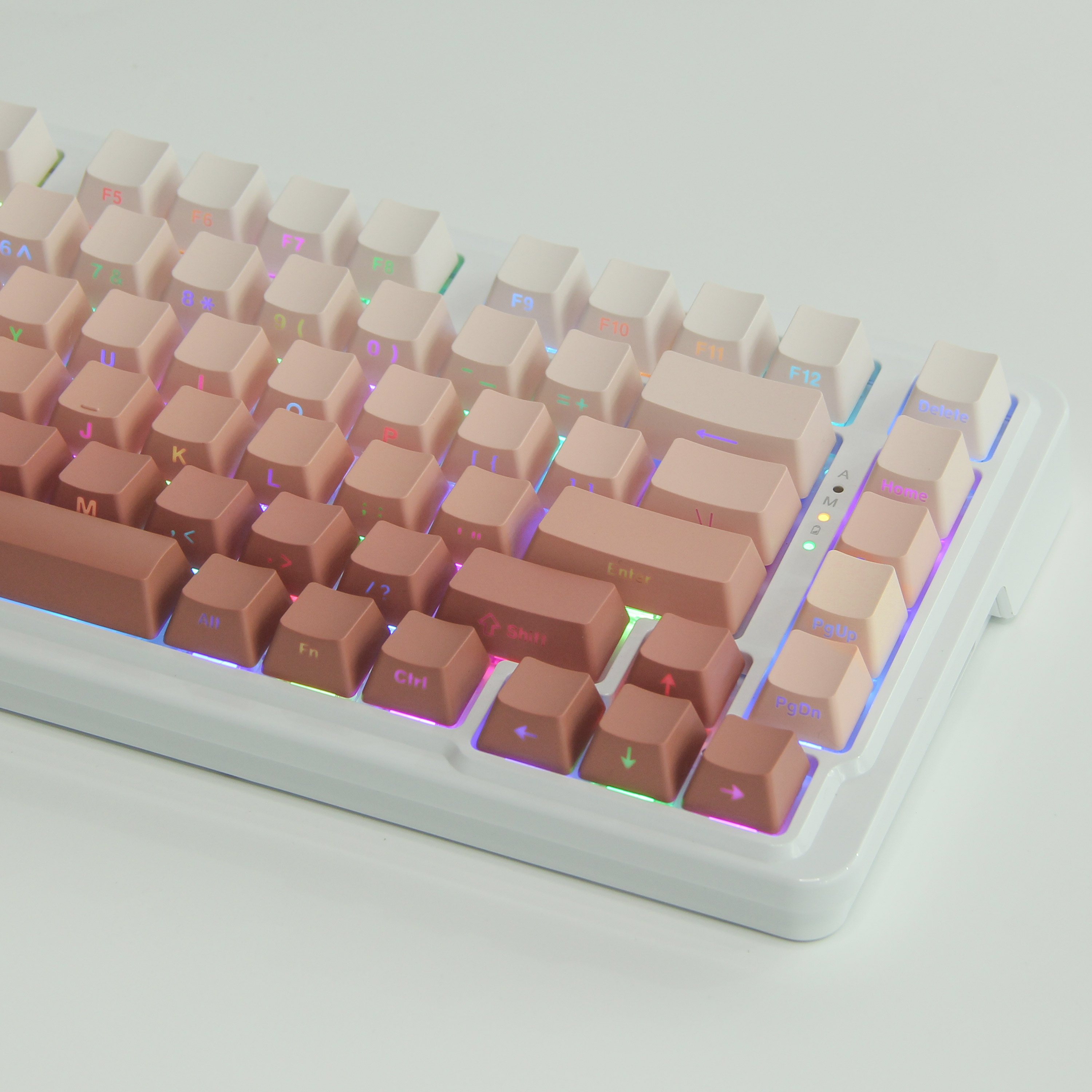 116~130 Keys PBT wooden low profile key caps box OEM XDA Keycaps For Cherry MX Blue Black Red Switch Mechanical Keyboard