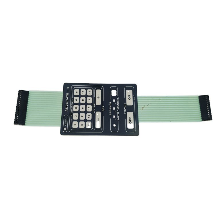 High Quality Competitive Price Membrane Keypad Tactile Switches Membrane Keyboard for controller