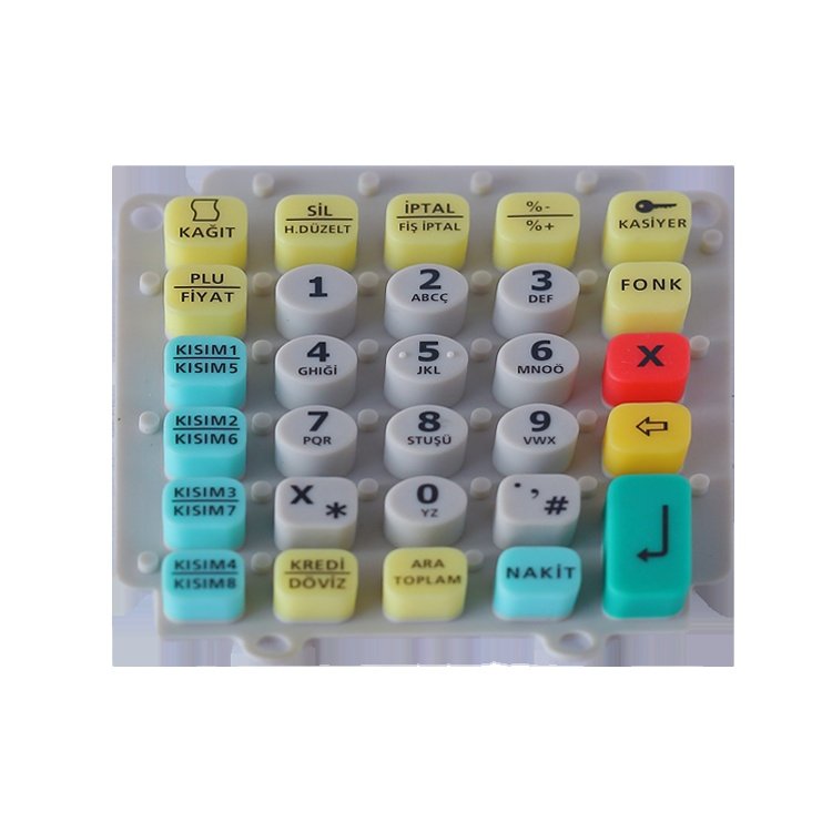 Conductive pill Rubber Buttons Silicone Start Select Keypad Button