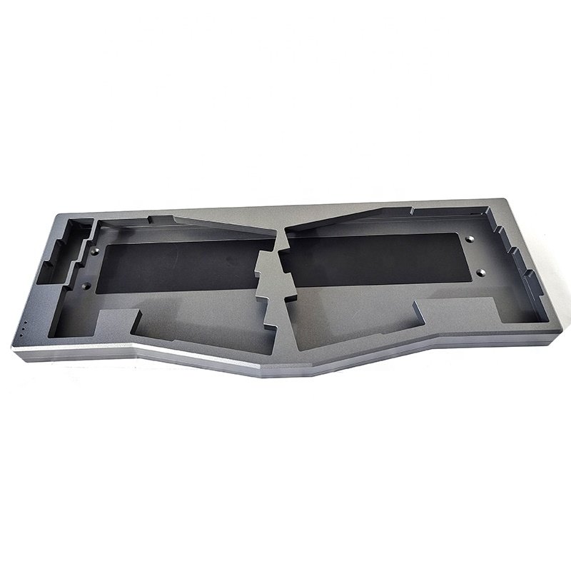 Oem Custom High Precision RFQ Service 60 Metal Cnc Machining Prototype Manufacturer Aluminium Part keyboard Key Case