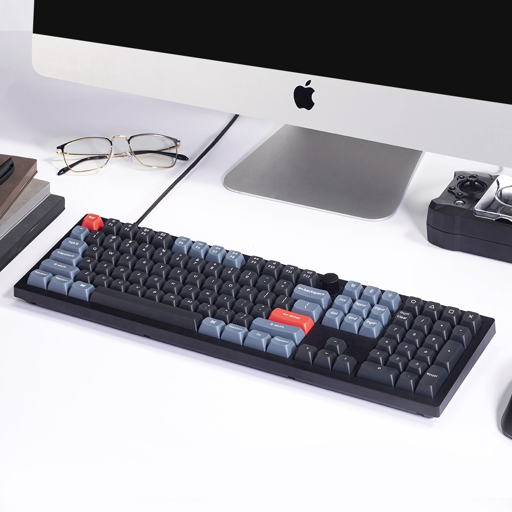 Keychron V6 QMK/VIA 100% Layout Wired QWERTY RGB Mechanical Keyboard