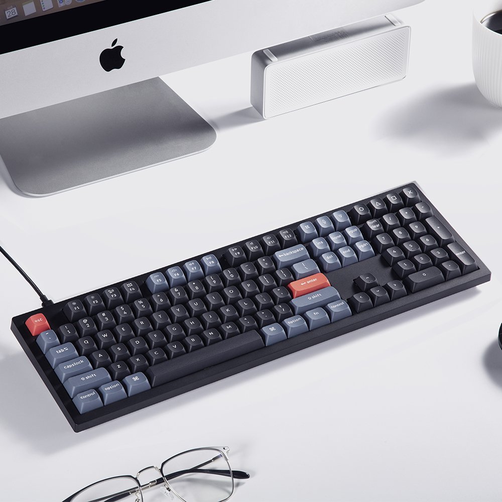 Keychron V6 QMK/VIA 100% Layout Wired QWERTY RGB Mechanical Keyboard