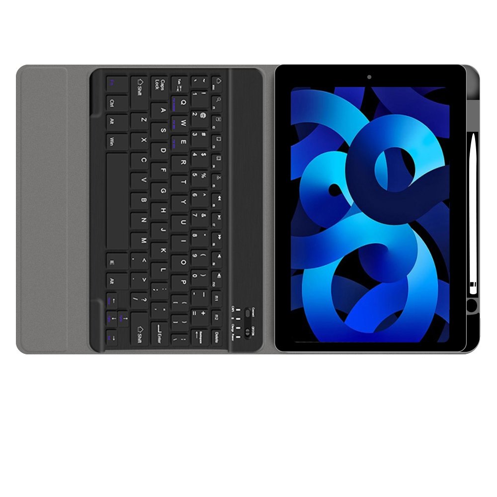 wireless Keyboard case for ipad 10.9 2022 10th Generation tablet cover with pencil holder factory wholesales
