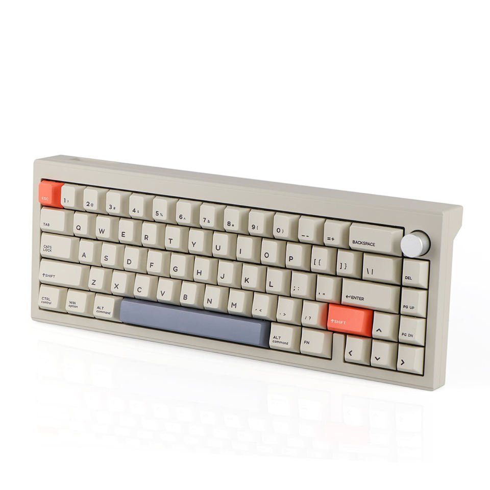 cidoo V65 Mechanical Keyboard CNC Aluminum Case 65% Gasket hand lubed quark matte switch VIA custom Layout