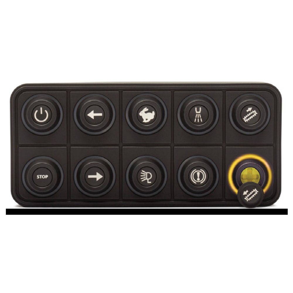 2x5 RGB Illuminated Keypad Icons Silicone Rubber Mobile Phone Keyboard for Mobile Phones Mechanical Keyboards Gaming Keyboards