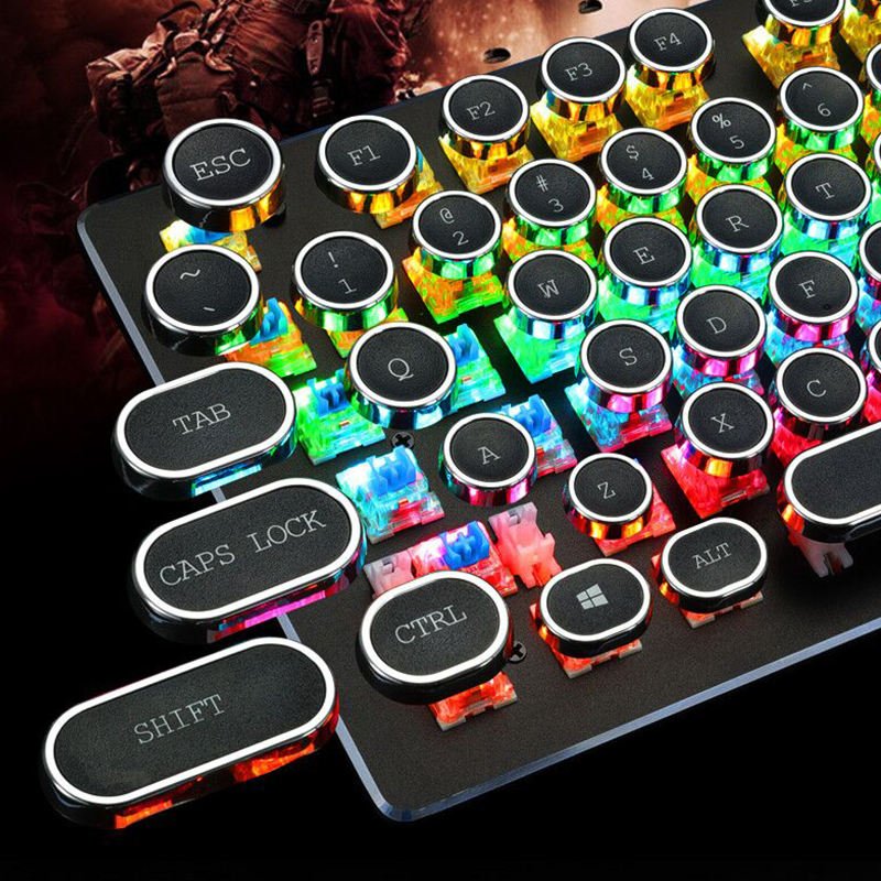 Factory direct 104 key game keyboard Cyan Axis mechanical switch mechanical keyboard gaming for laptop