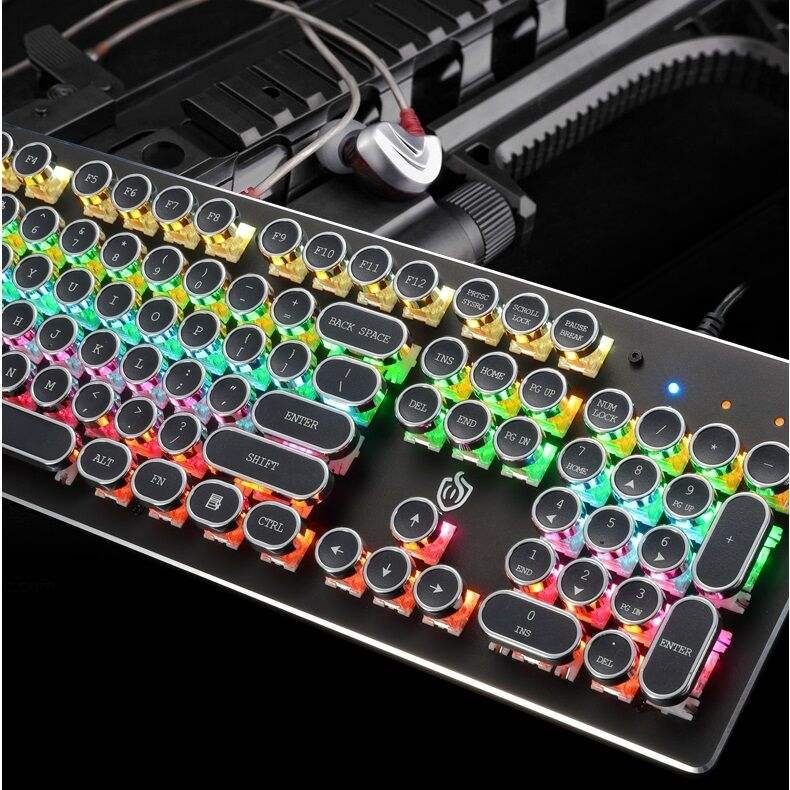 Factory direct 104 key game keyboard Cyan Axis mechanical switch mechanical keyboard gaming for laptop