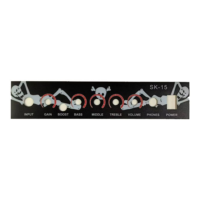 Excavator Console Panel with Charging Pile membrane Switch Panel Mechanical Equipment Panel for Keypads & Keyboards