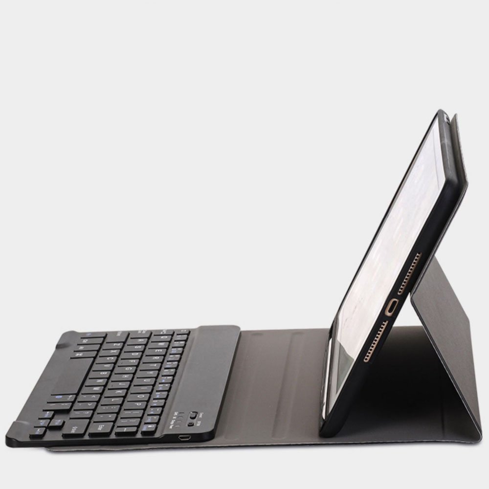 9.7 10.2 12.9 inch wireless keyboard tablet leather cover for ipad air pro mini 1/2/3/4/5/6/7/8/11th generation case