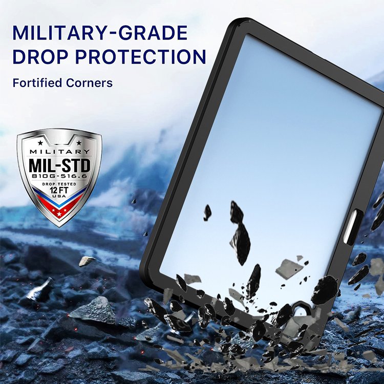 Factory Hot Sale Luxury Transparent Acrylic Tablet Shell Back +Front Cover For Ipad 10 10th 2022 10.9 Case