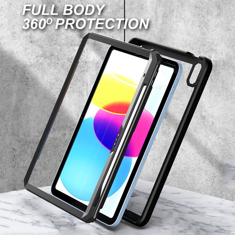 Factory Hot Sale Luxury Transparent Acrylic Tablet Shell Back +Front Cover For Ipad 10 10th 2022 10.9 Case