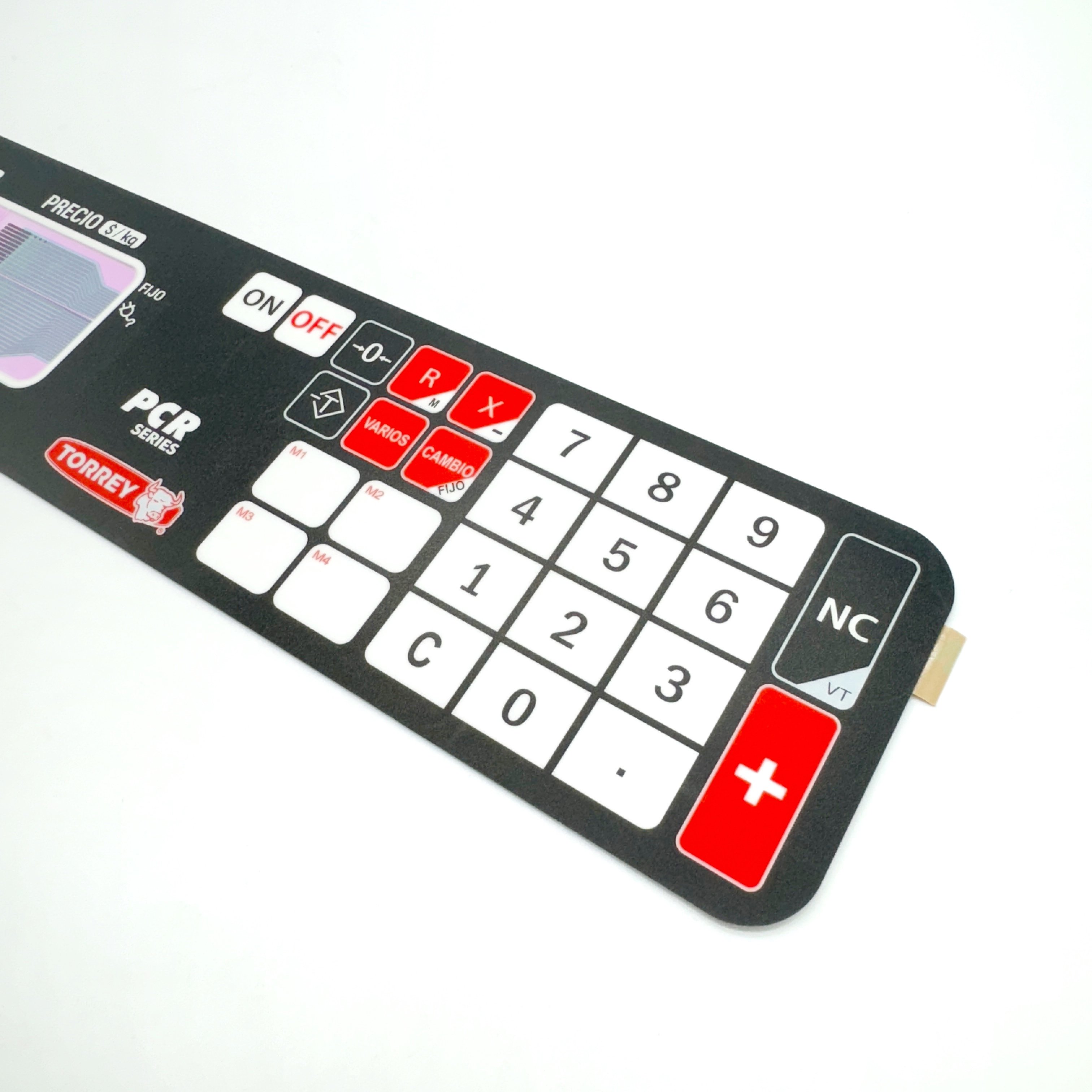OEM ODM Custom Waterproof Silicone Membrane Keypad Button Designed to Specifications for Logo Size and Colors Based on Drawings