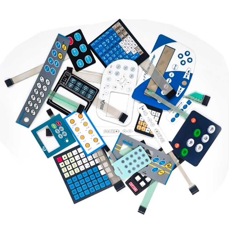 Smart Electronics Custom Technology Good Price Graphic Overlay Membrane Keypad Keyboard Button Membrane Panel Membrane Switch