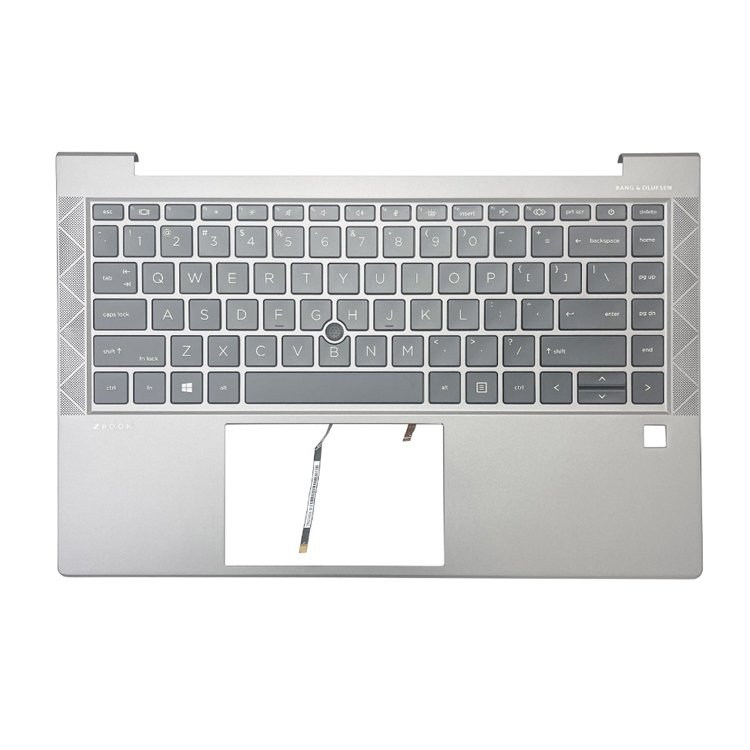 HK-HHT Hot sale laptop palmrest with US keyboard for HP EliteBook 840 G7 745 G7 series