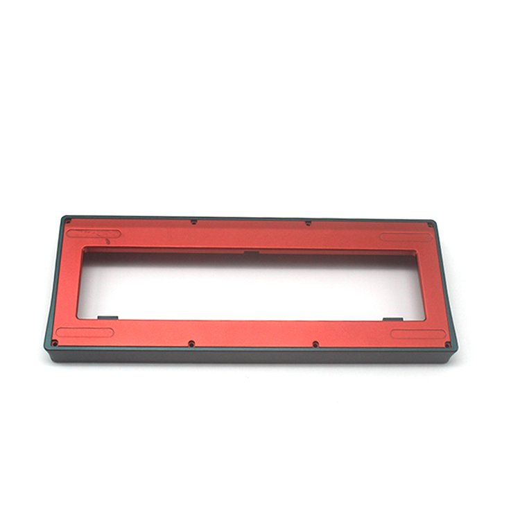 Prototyping CNC Keyboard Brass Bottom Plate Weight Aluminum Keyboard Base Stainless Steel CNC keyboard