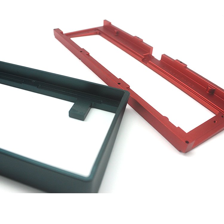 Prototyping CNC Keyboard Brass Bottom Plate Weight Aluminum Keyboard Base Stainless Steel CNC keyboard