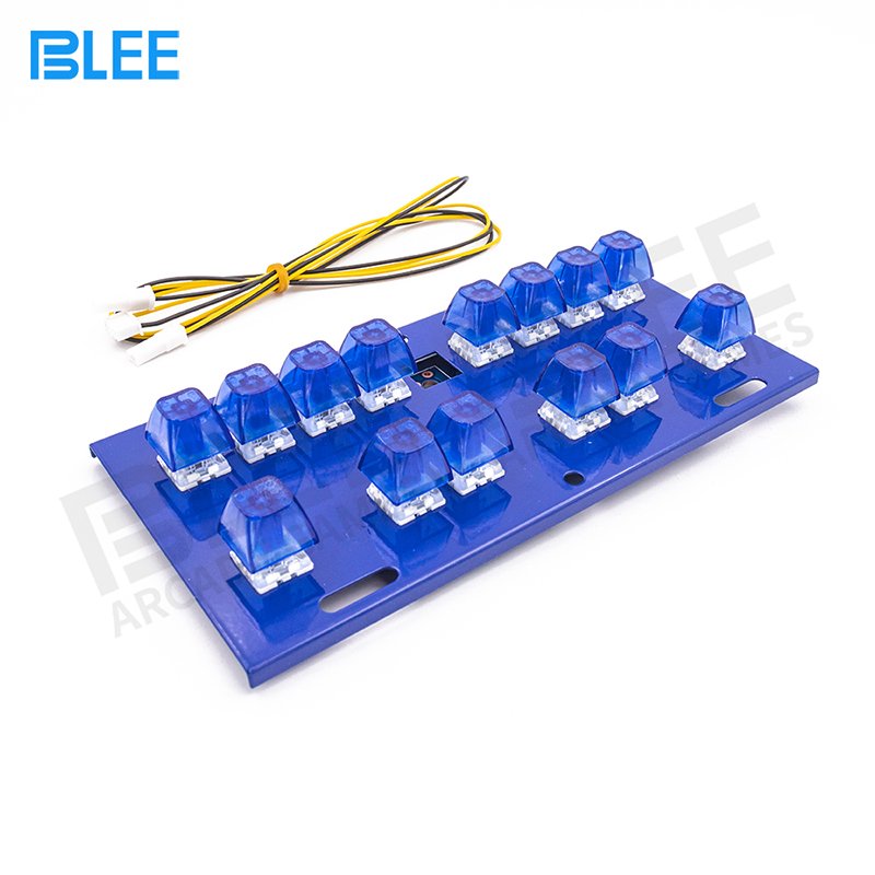 Big Type Mario machine Mechanical Button Switch Keyboard pikachu tarjetas Game Machine Lighted Keyboard with 14 Keys