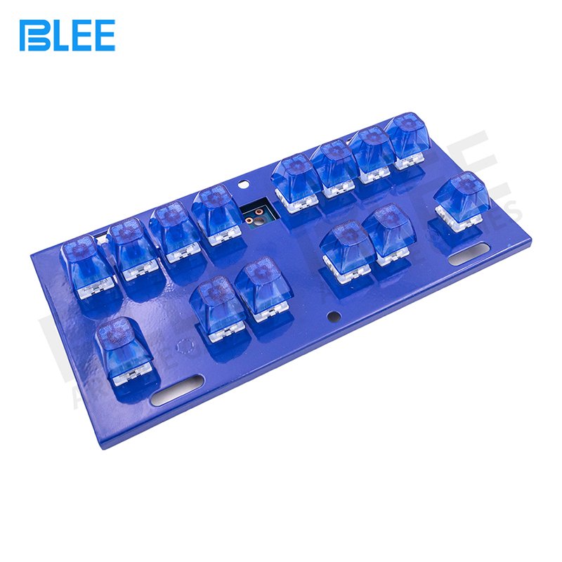 Big Type Mario machine Mechanical Button Switch Keyboard pikachu tarjetas Game Machine Lighted Keyboard with 14 Keys
