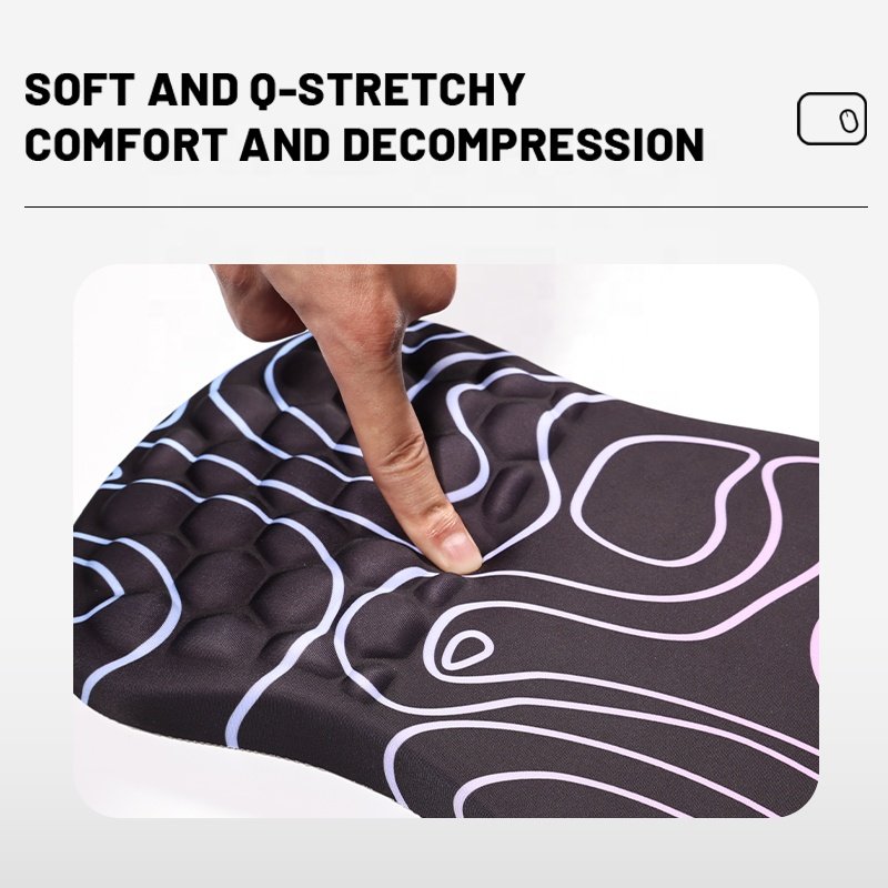 Table Keyboard Desk Mat Gamer Silicone Base Pad PC Memory Foam Mouse Pad Gaming Mouse Pad Anime for Computer Laptop Office Home