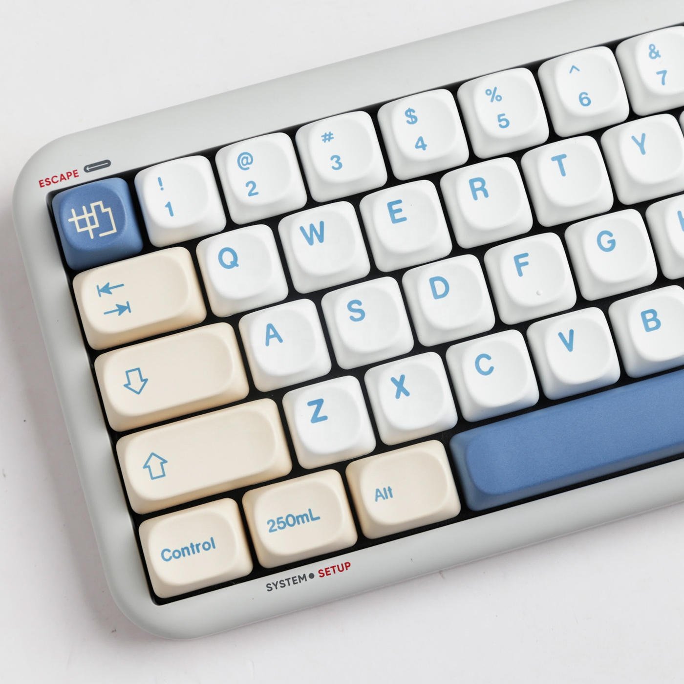 143 KeysXDA GMK Soy Milk Keycaps For Cherry Profile MX Switch English PBT Keycap for Mechanical Gaming Keyboard Custom Key Caps