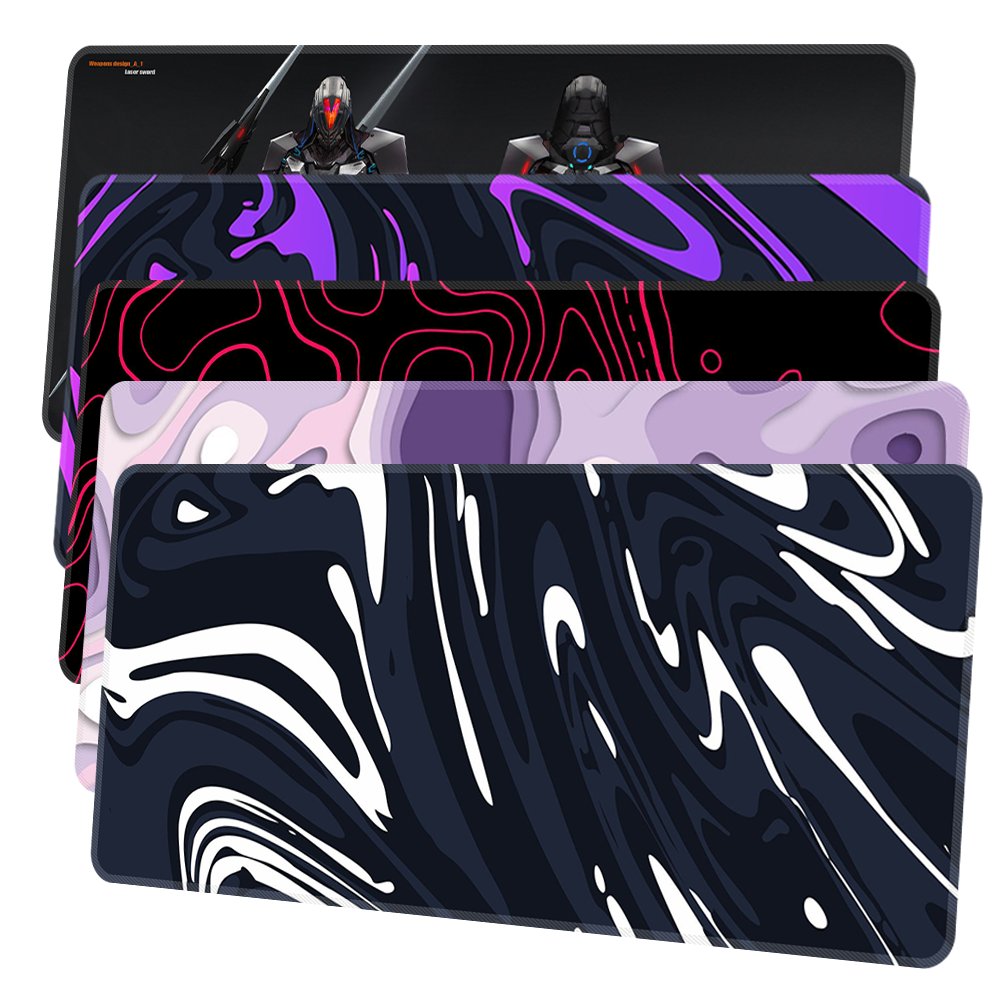 Customized XXL Natural Rubber Computer Gaming Mousepad Soft Waterproof Keyboard Mat Manufacture Mousepad