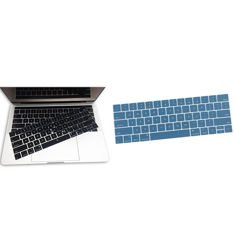 Laptop keyboard tpu transparent protect film colorful custom silicone shell laptop dust-proof cover