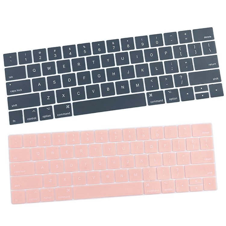 Laptop keyboard tpu transparent protect film colorful custom silicone shell laptop dust-proof cover