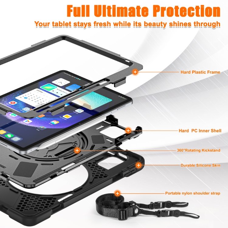 2024 Kids Tablet Case for Xiaomi Mi Pad 6 / Pad 6 Pro with Handle and Kickstand Shockproof Full Protection Case Cover