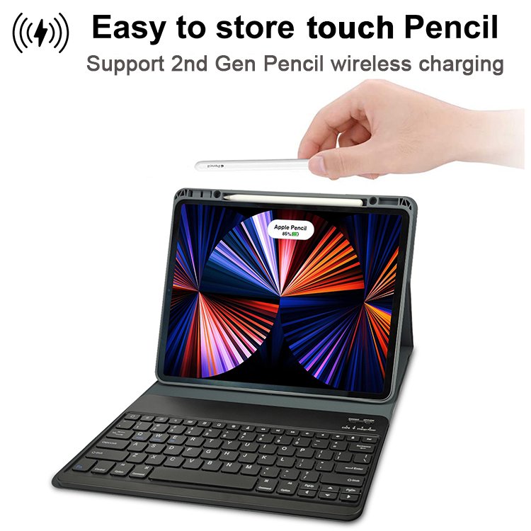 For iPad Pro 13 Keyboard Case For iPad Pro 2024 M4 13 Inch Case With Wireless Keyboard For iPad Pro 13 Keyboard Cover