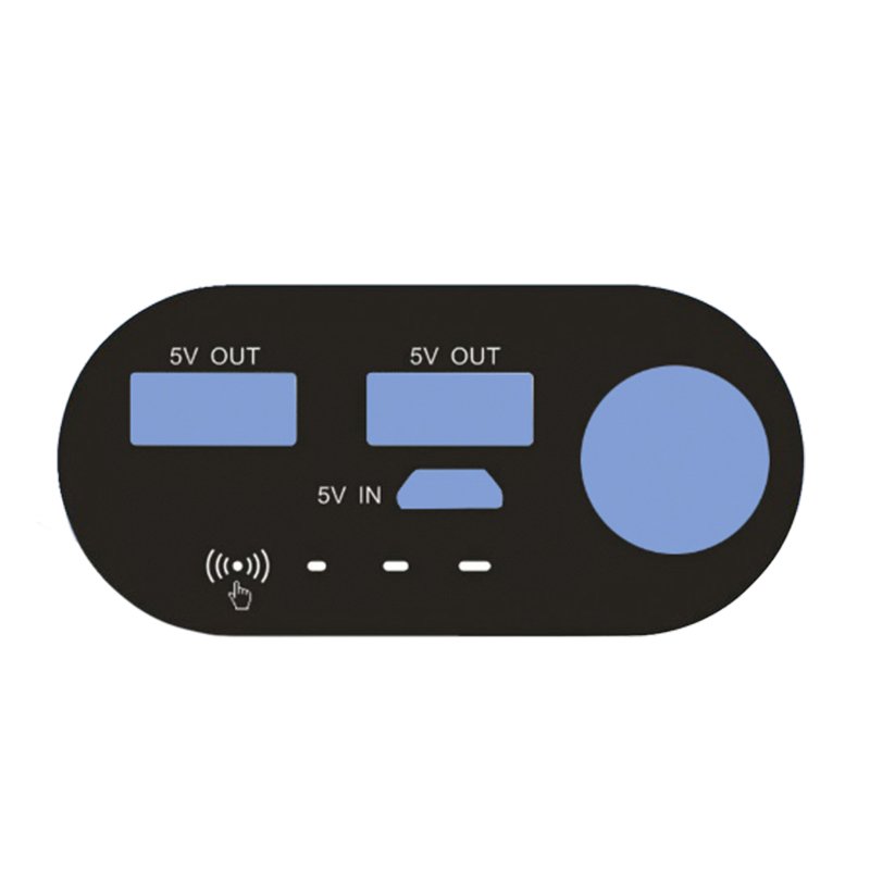 Heat Resistant With Transparent Window Two Keyboard Buttons Front Panels For Microclimate Monitoring Liquid Crystal Display