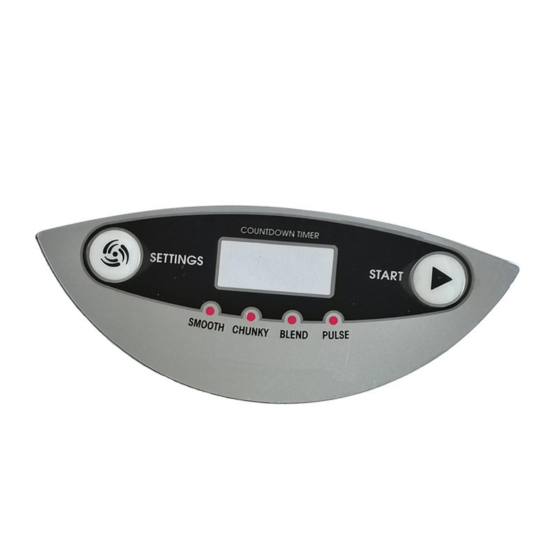 Heat Resistant With Transparent Window Two Keyboard Buttons Front Panels For Microclimate Monitoring Liquid Crystal Display